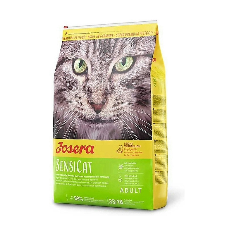 غذای خشک گربه جوسرا مدل SensiCat گوارش حساس وزن 2 کیلوگرم